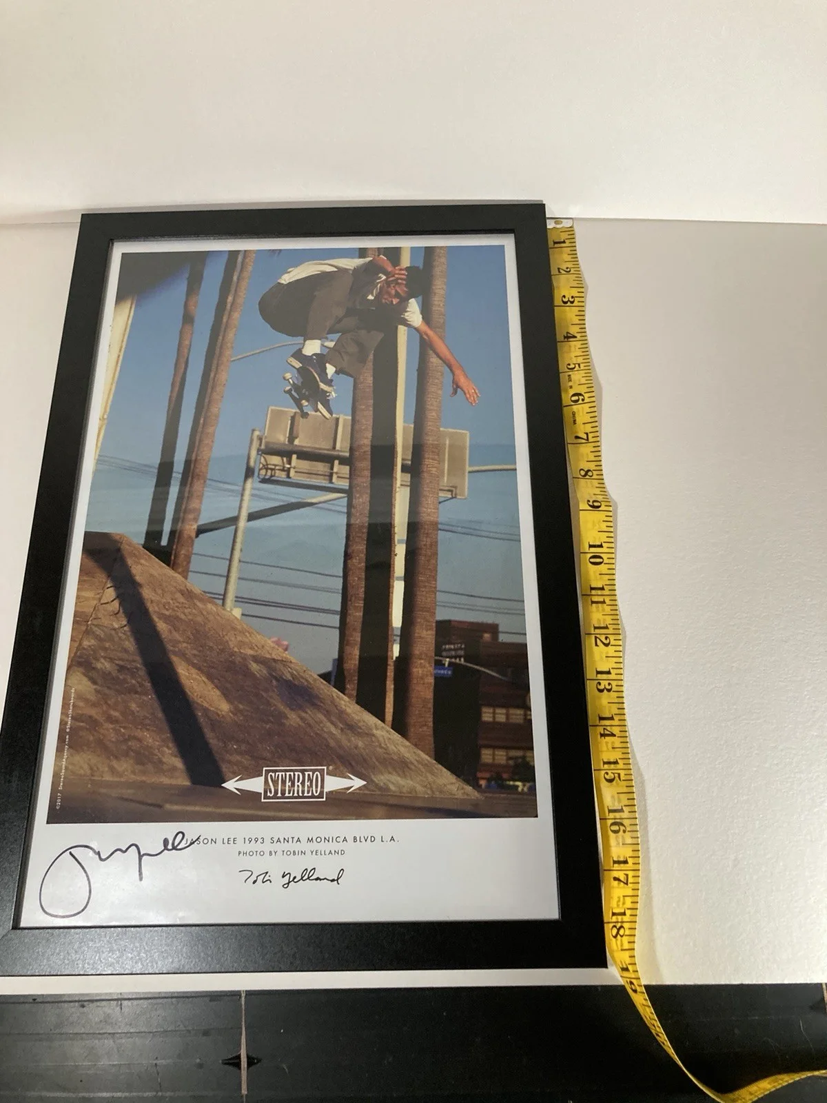 Jason Lee — Jason Lee signed 11x17 Stereo poster TWS Cover My Name Is Earl Mallrats Framed, изображение 4
