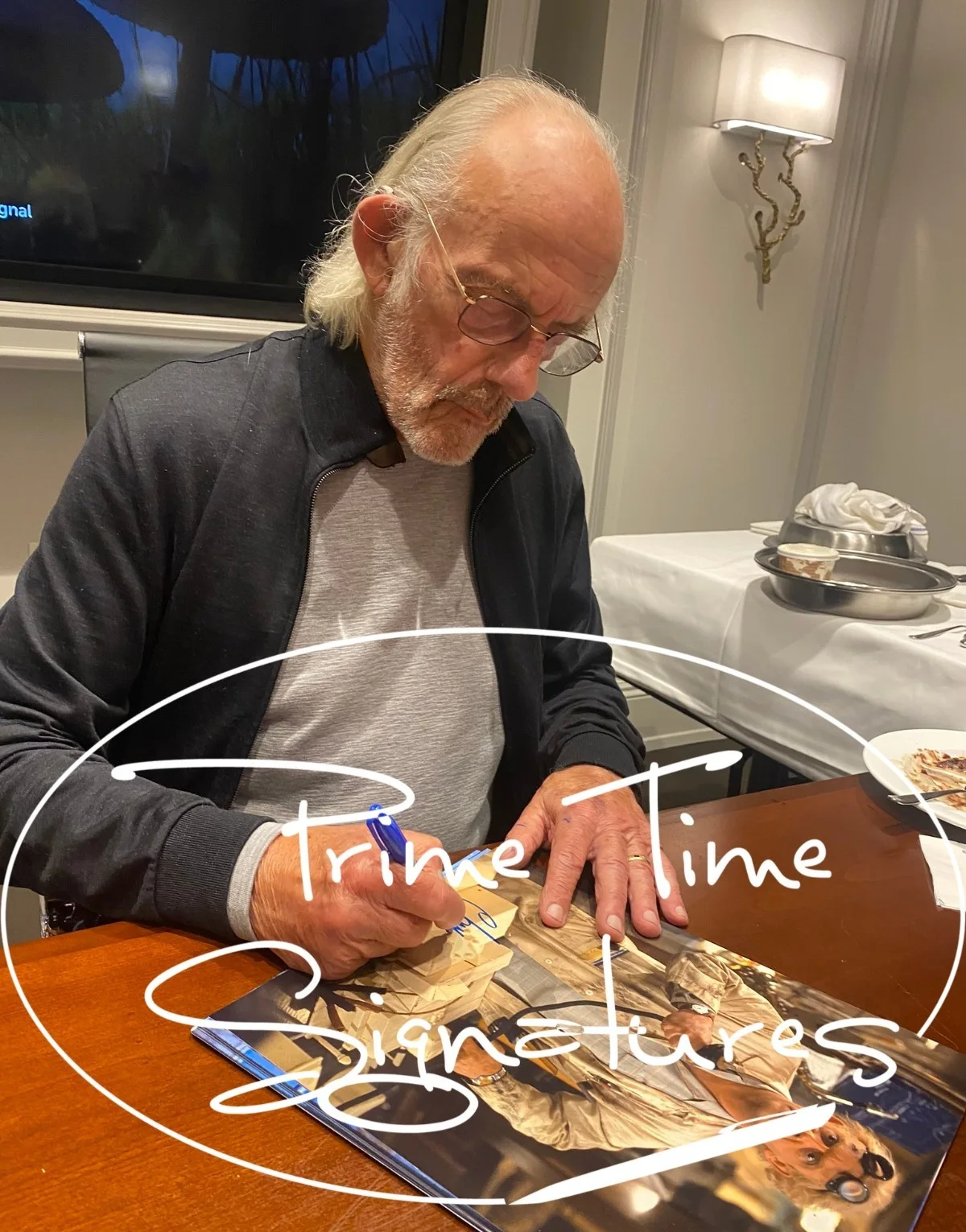 CHRISTOPHER LLOYD — Christopher Lloyd Signed 11x14 Photo Back to the Future Autograph Proof Beckett, изображение 2