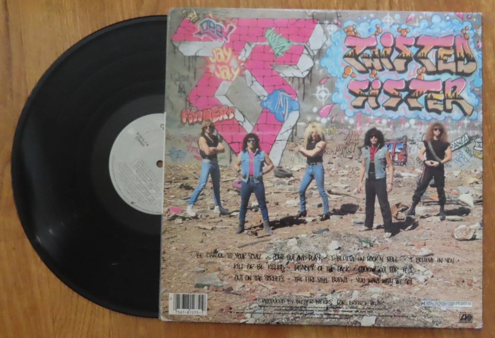 DEE SNIDER of TWISTED SISTER signed COME OUT AND PLAY Record Leader of the Pack, изображение 4
