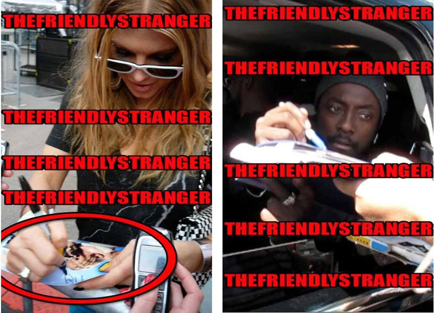 FERGIE, WILL.I.AM — FERGIE & WILL.I.AM signed "BLACK EYED PEAS" 8x10 Photo EXACT PROOF a ACOA COA, image 3