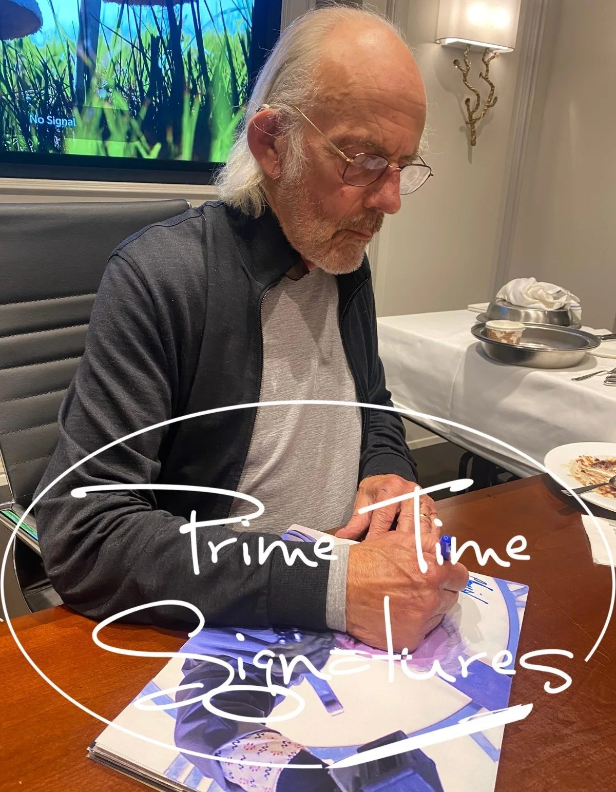 CHRISTOPHER LLOYD — Christopher Lloyd Signed 11x14 Photo Back to the Future Autograph Beckett COA, изображение 2