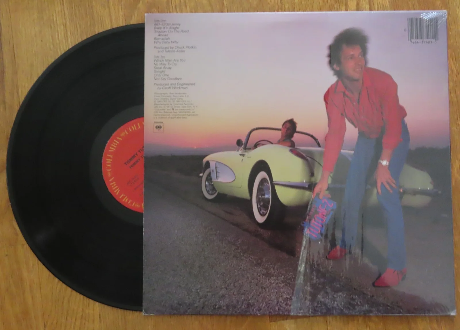 TOMMY TUTONE signed TOMMY TUTONE-2 1981 Record / Album COA 967-5309 / Jenny, image 3