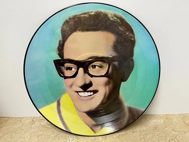 Buddy Holly Box Set Vinyl Autographed by Jerry Allison & Joe B. Mauldin, image 5
