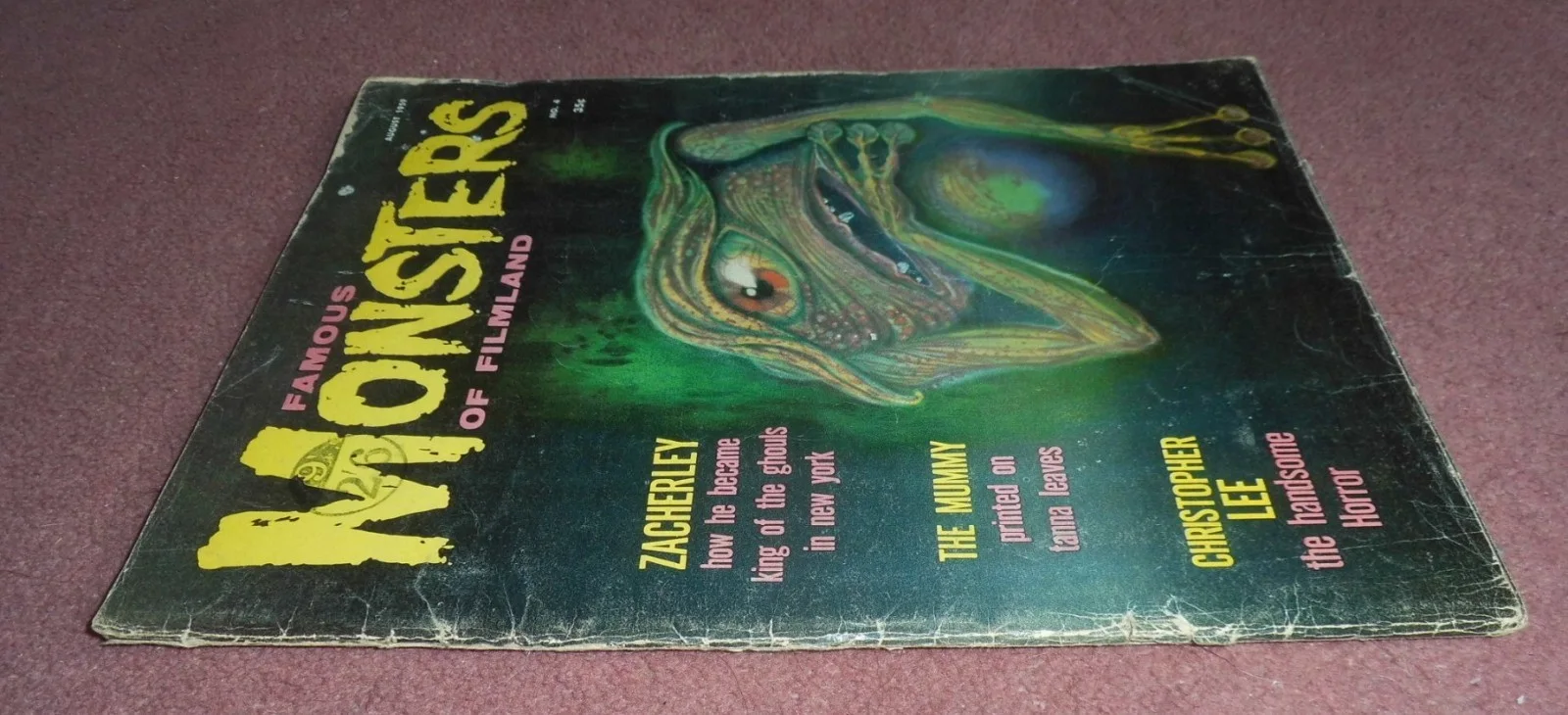 FAMOUS MONSTERS #4 (1959) in VERY GOOD condition (4.0), image 3