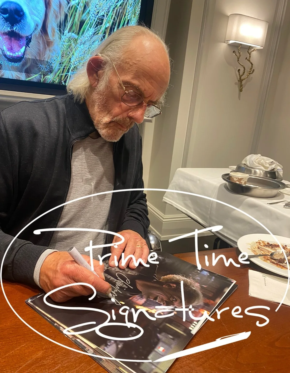 CHRISTOPHER LLOYD — Christopher Lloyd Signed 11x14 Photo Back to the Future Autograph Beckett COA, изображение 2