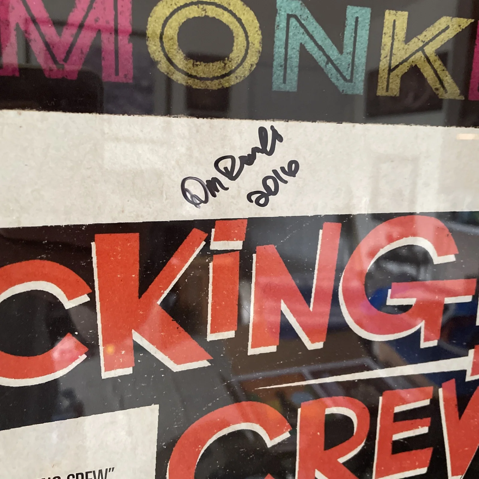 The Wrecking Crew Official Movie Poster, Including Four Autographs, image 3