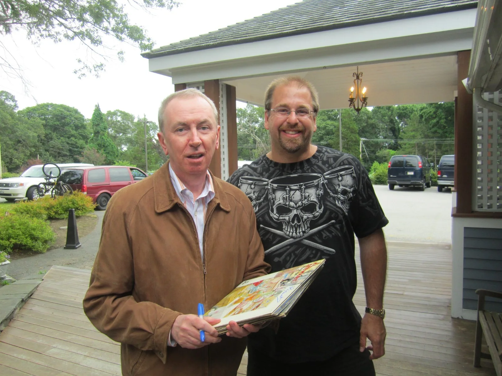 AL STEWART signed PAST PRESENT and FUTURE 1973 Record / Album "Midnight Rocks", изображение 3
