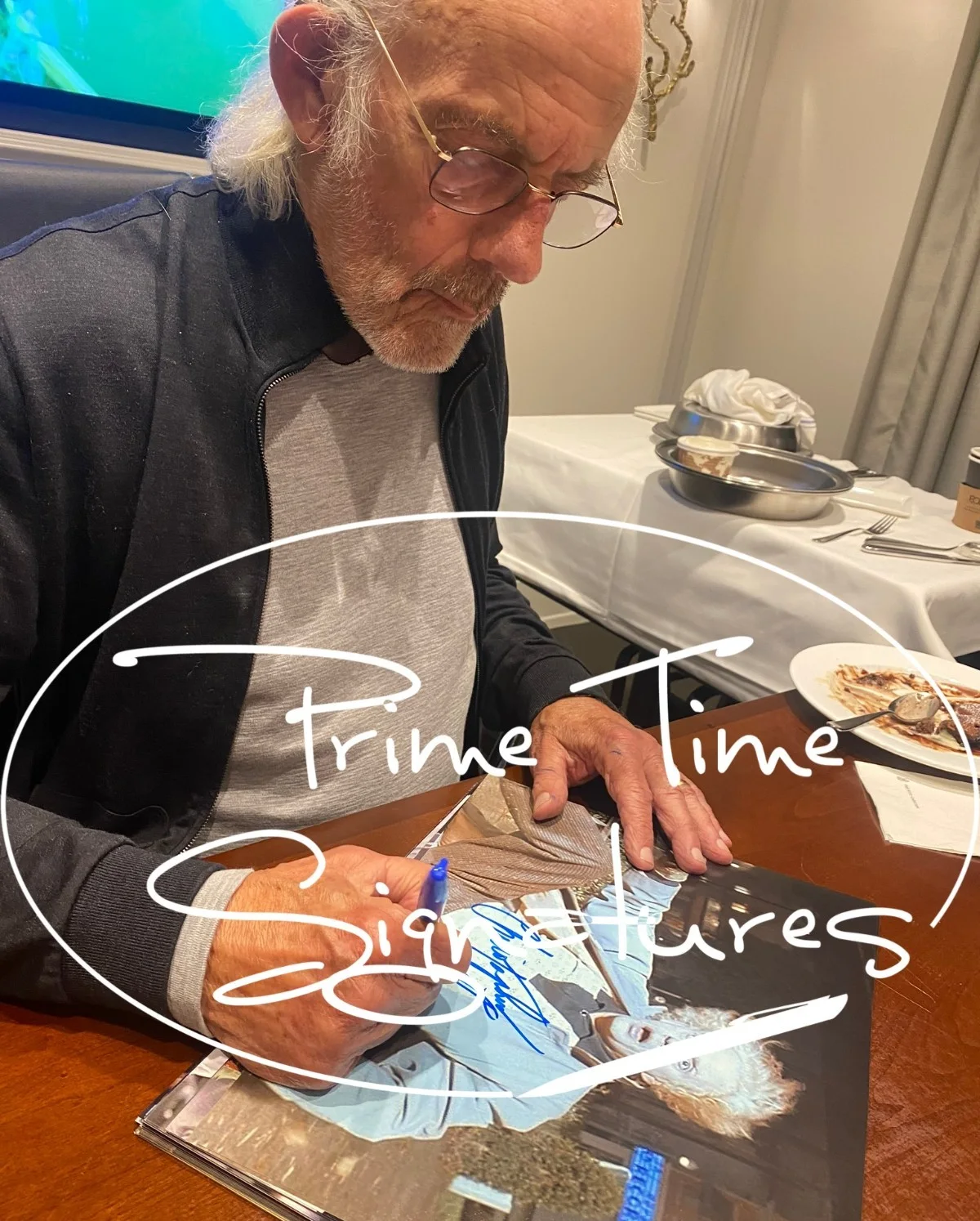 CHRISTOPHER LLOYD — Christopher Lloyd Signed 11x14 Photo Back to the Future Autograph Proof Beckett, изображение 2