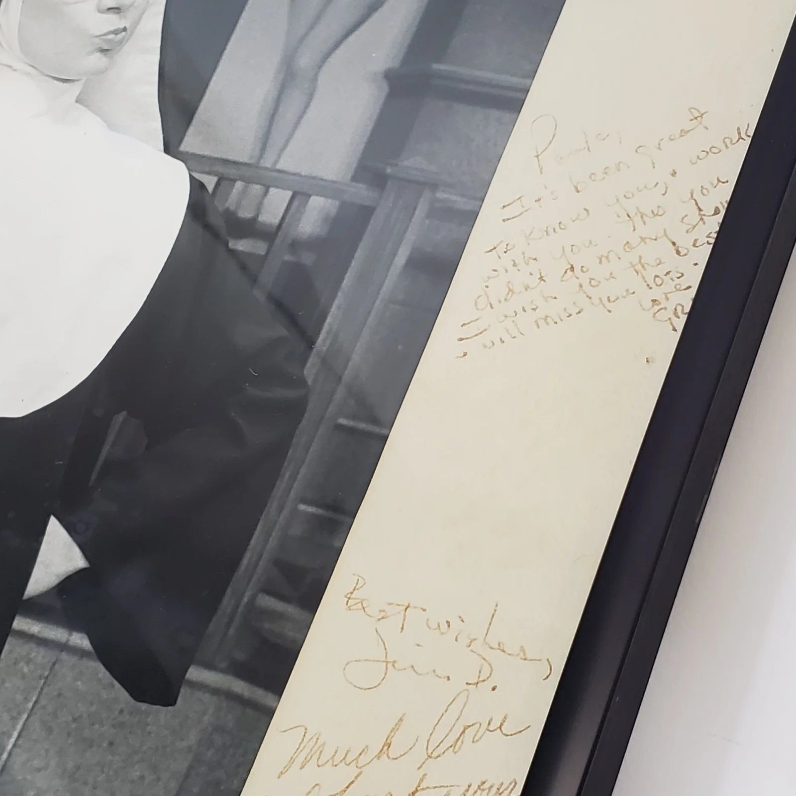 Framed Signed Cast Photo Nunsense SF Musical Marines Memorial Theatre 11.5x14.5, изображение 5
