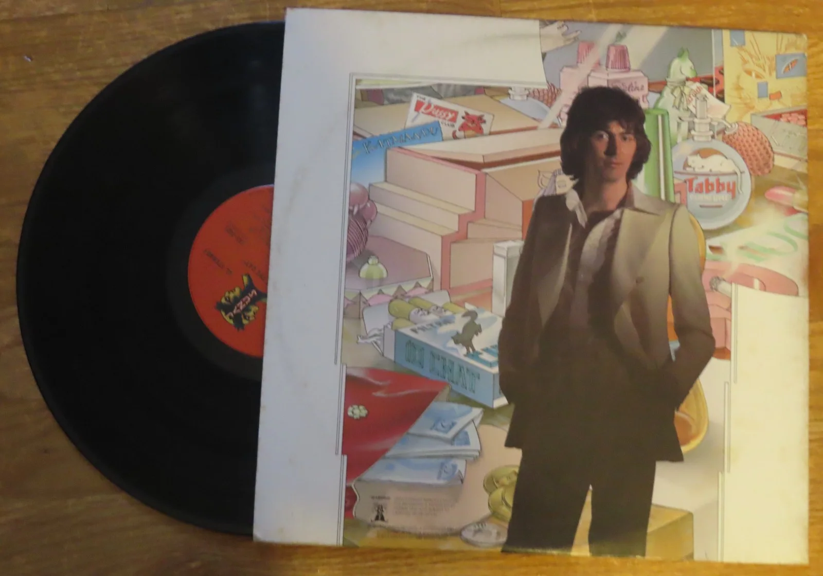 AL STEWART signed YEAR OF THE CAT 1976 Record / Album COA, изображение 3