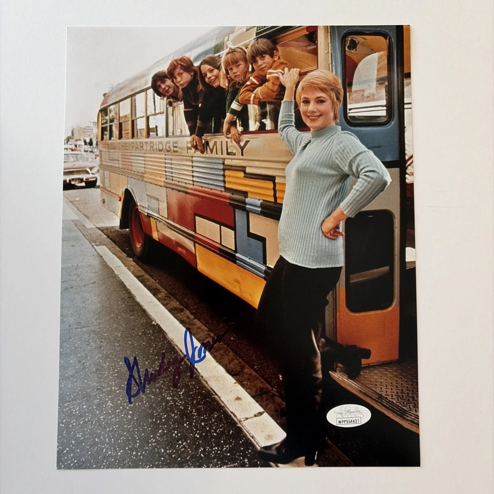 Shirley Jones — Shirley Jones Signed The Partridge Family 8x10 Photo Actor Oklahoma Legend JSA
