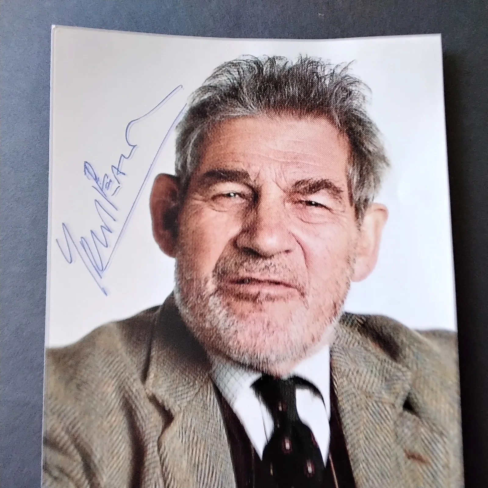 Trevor Peacock SIGNED Photo Movie TV Actor Vicar of Dibley Mrs Brown Lovely Song, изображение 5