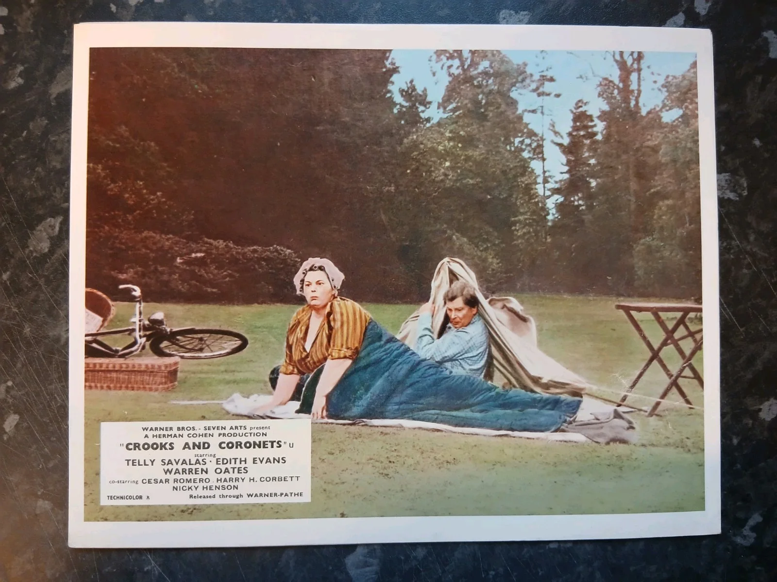 CROOKS AND CORONETS, SET OF 8 UK LOBBY CARDS. TELLY SAVALAS,HARRY H CORBETT., изображение 3