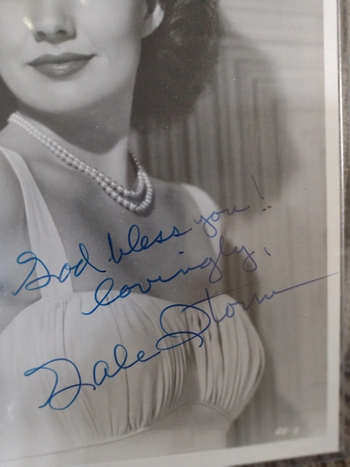Autographed 8x10 Photo of Gale Storm " My Little Margie" Coa, изображение 2