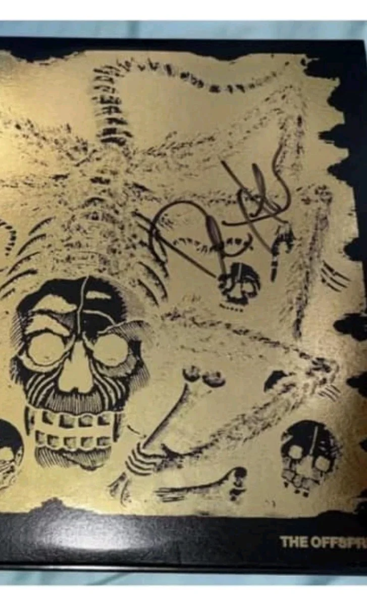 The Offspring Dexter Holland Signed Ixnay On The Hombre Vinyl Record, изображение 3