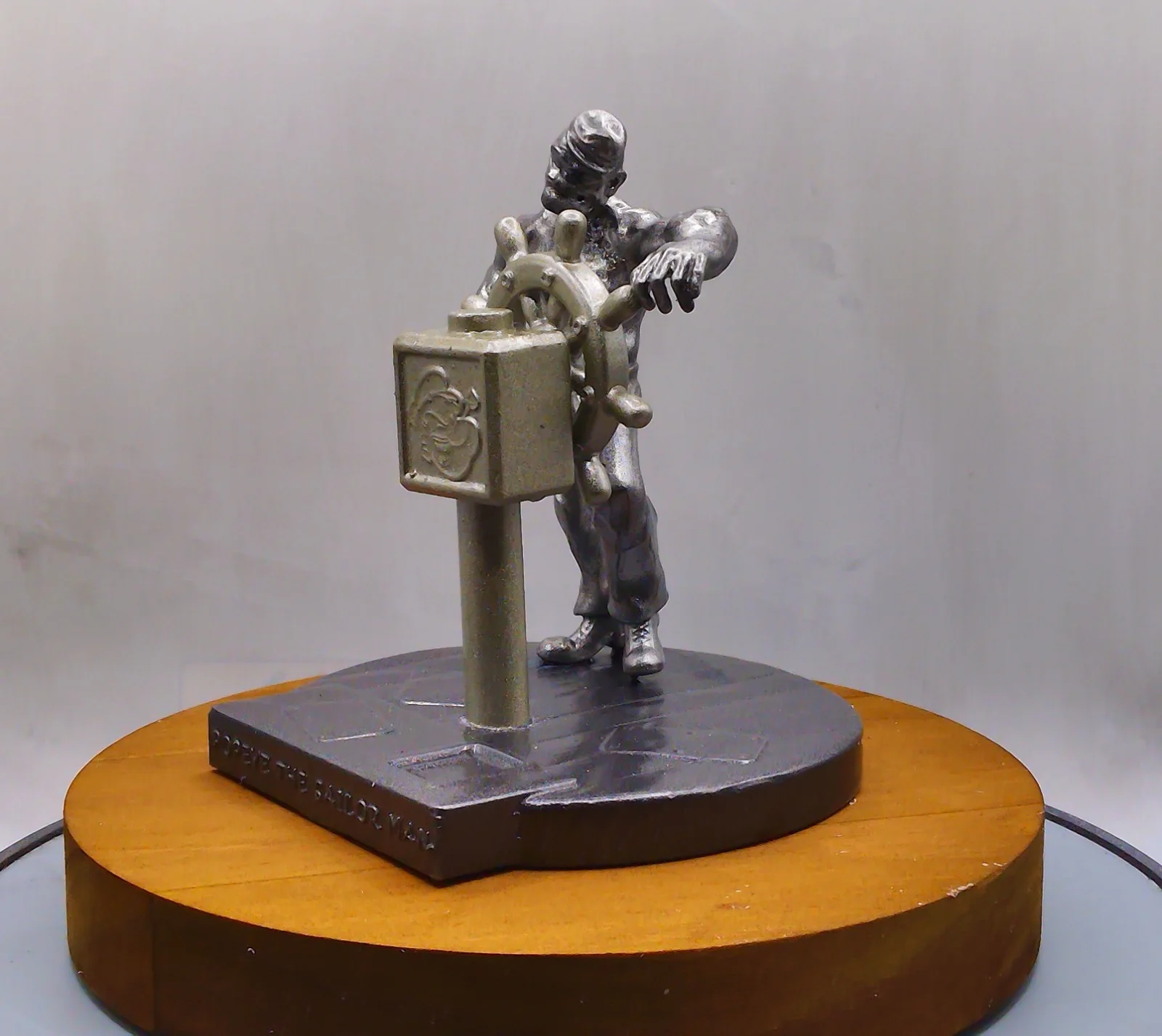 Popeye 'The sailor man' Statue By CaveCraft, image 2