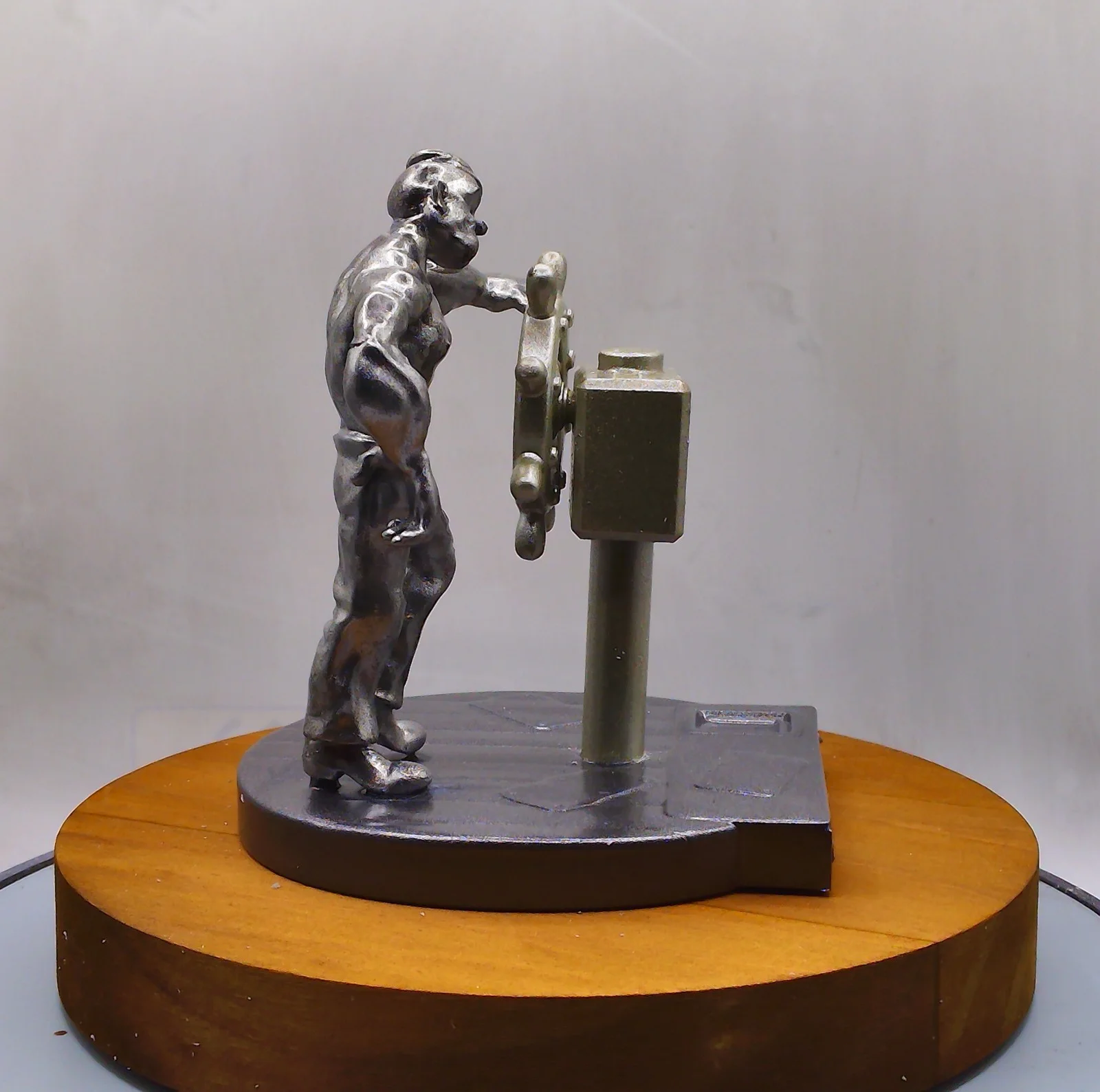 Popeye 'The sailor man' Statue By CaveCraft, image 4