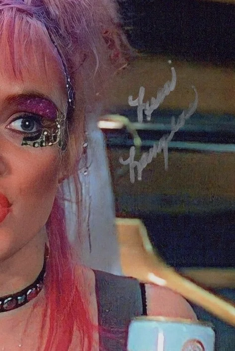 Lisa Langlois — "The Class Of 1984" - LISA LANGLOIS as 'Patsy' Signed 8x10 Photo W/COA., image 2