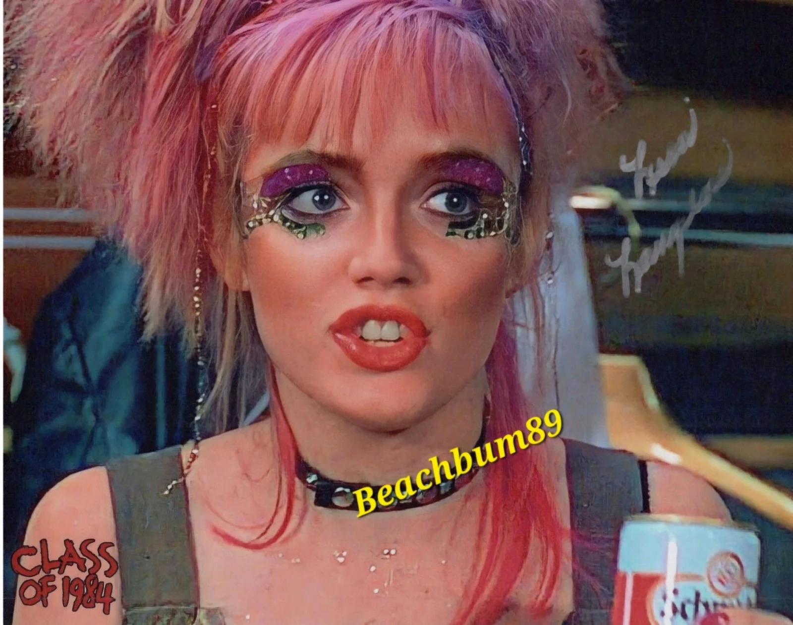Lisa Langlois — "The Class Of 1984" - LISA LANGLOIS as 'Patsy' Signed 8x10 Photo W/COA., image 5