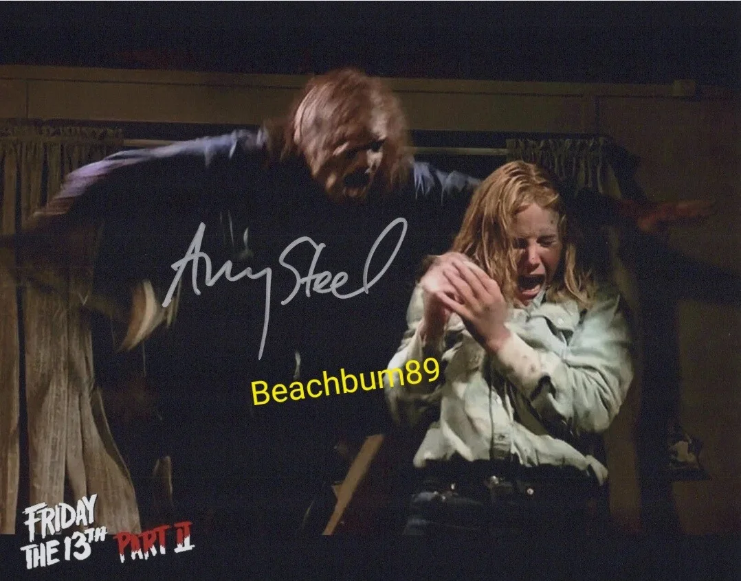 Amy Steel — "FridayThe13th" Part II - AMY STEEL as 'Ginny' Signed 8x10 Photo w/COA