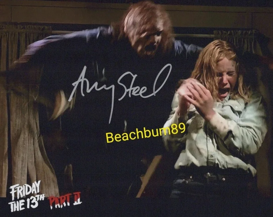 Amy Steel — "FridayThe13th" Part II - AMY STEEL as 'Ginny' Signed 8x10 Photo w/COA, image 5