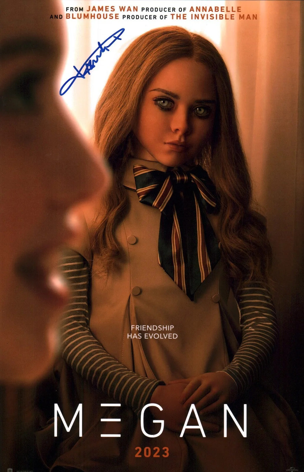 Amie Donald — Amie Donald Megan 11x17 Photo Poster Signed JSA Certified Autograph