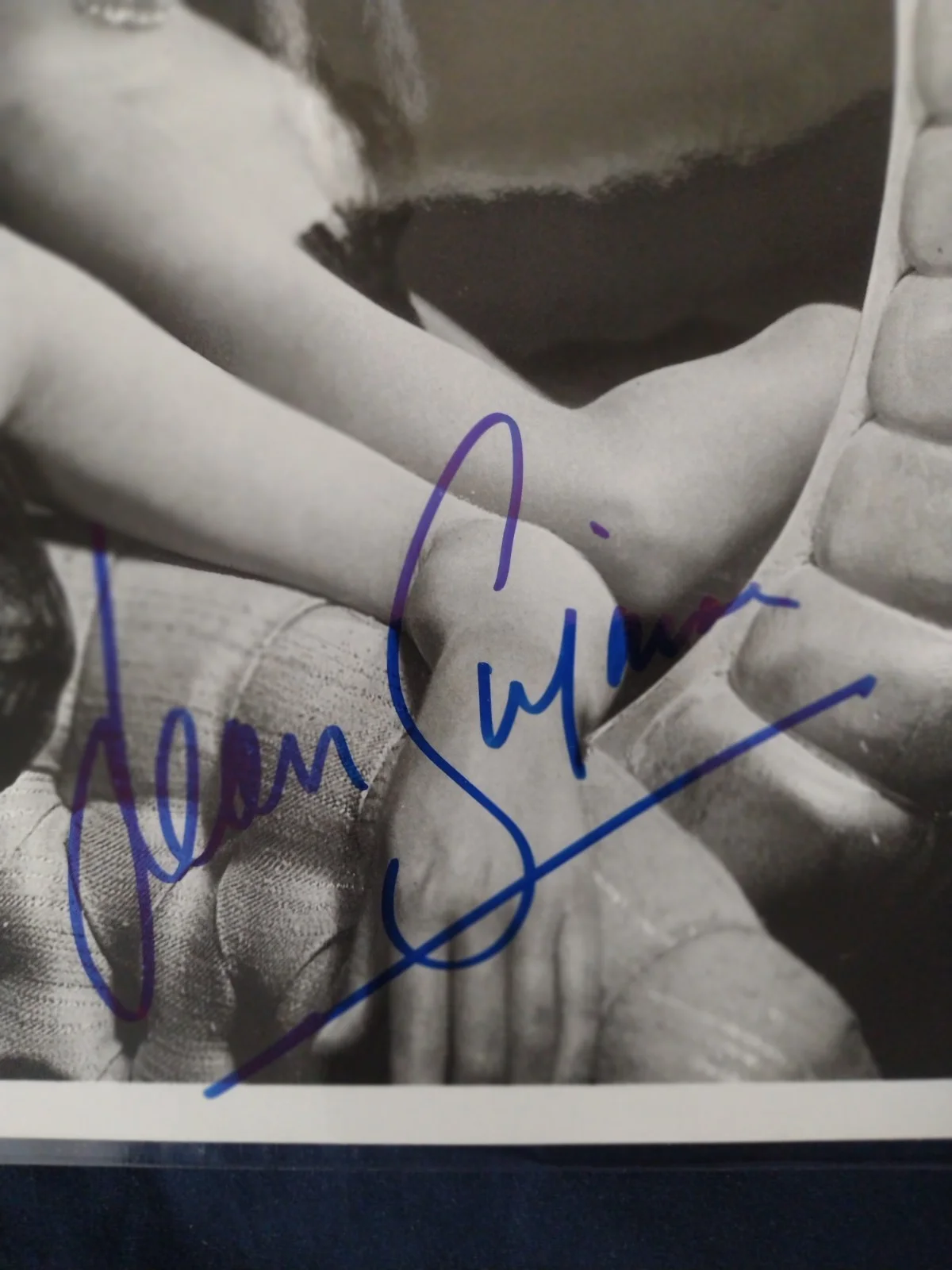Pair Of Autographed Photos Jean Simmons Vera Miles With COAs. Spartacus Psycho, изображение 2