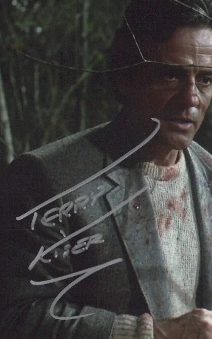Terry Kiser — TERRY KISER in "Friday The 13th part VII The New Blood" Signed 8x10 Photo W/COA, изображение 2