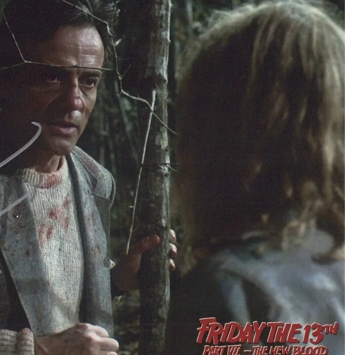 Terry Kiser — TERRY KISER in "Friday The 13th part VII The New Blood" Signed 8x10 Photo W/COA, изображение 3