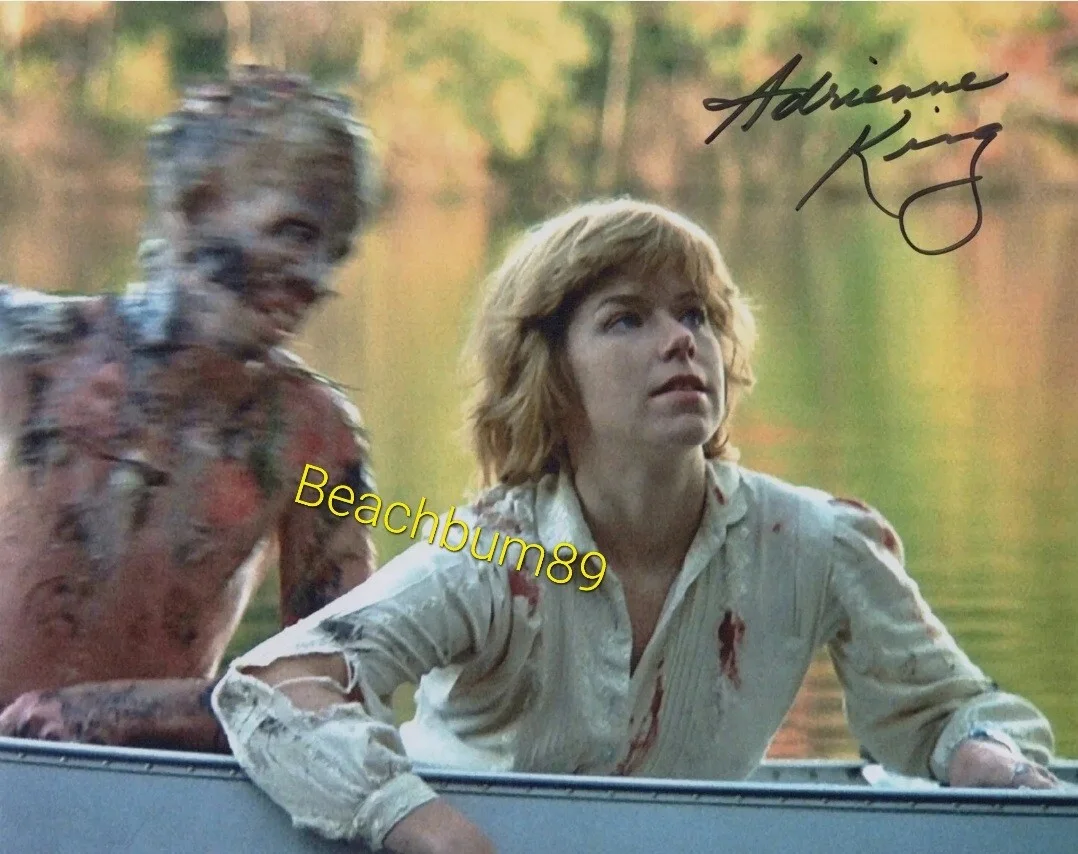 Adrienne King — "Friday The 13th" - 'ADRIENNE KING' as 'Alice Hardy' - Signed 8x10 Photo W/COA