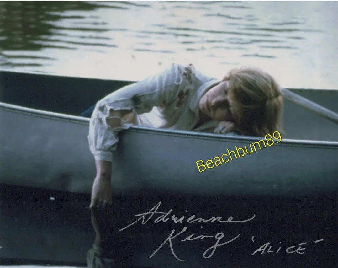 Adrienne King — 'ADRIENNE KING' as 'Alice Hardy ' in "Friday The 13th" - Signed 8x10 Photo W/COA