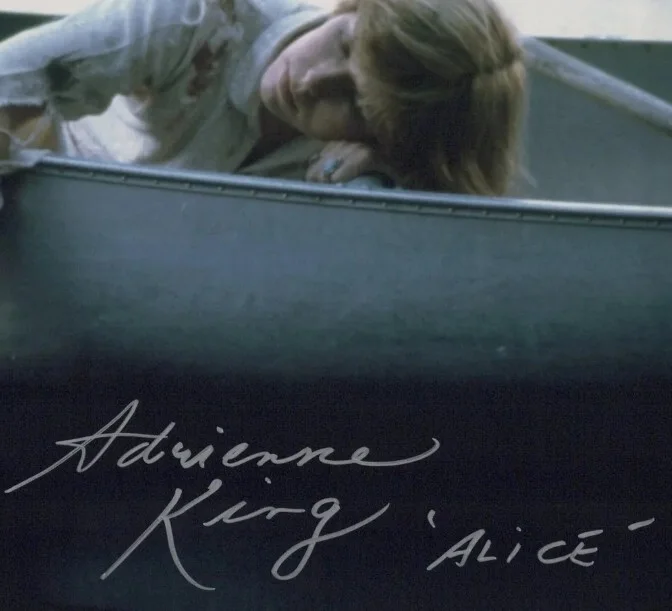 Adrienne King — 'ADRIENNE KING' as 'Alice Hardy ' in "Friday The 13th" - Signed 8x10 Photo W/COA, изображение 2