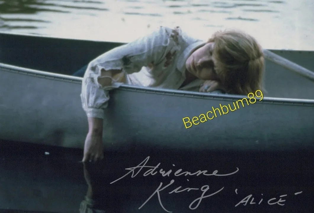 Adrienne King — 'ADRIENNE KING' as 'Alice Hardy ' in "Friday The 13th" - Signed 8x10 Photo W/COA, изображение 4