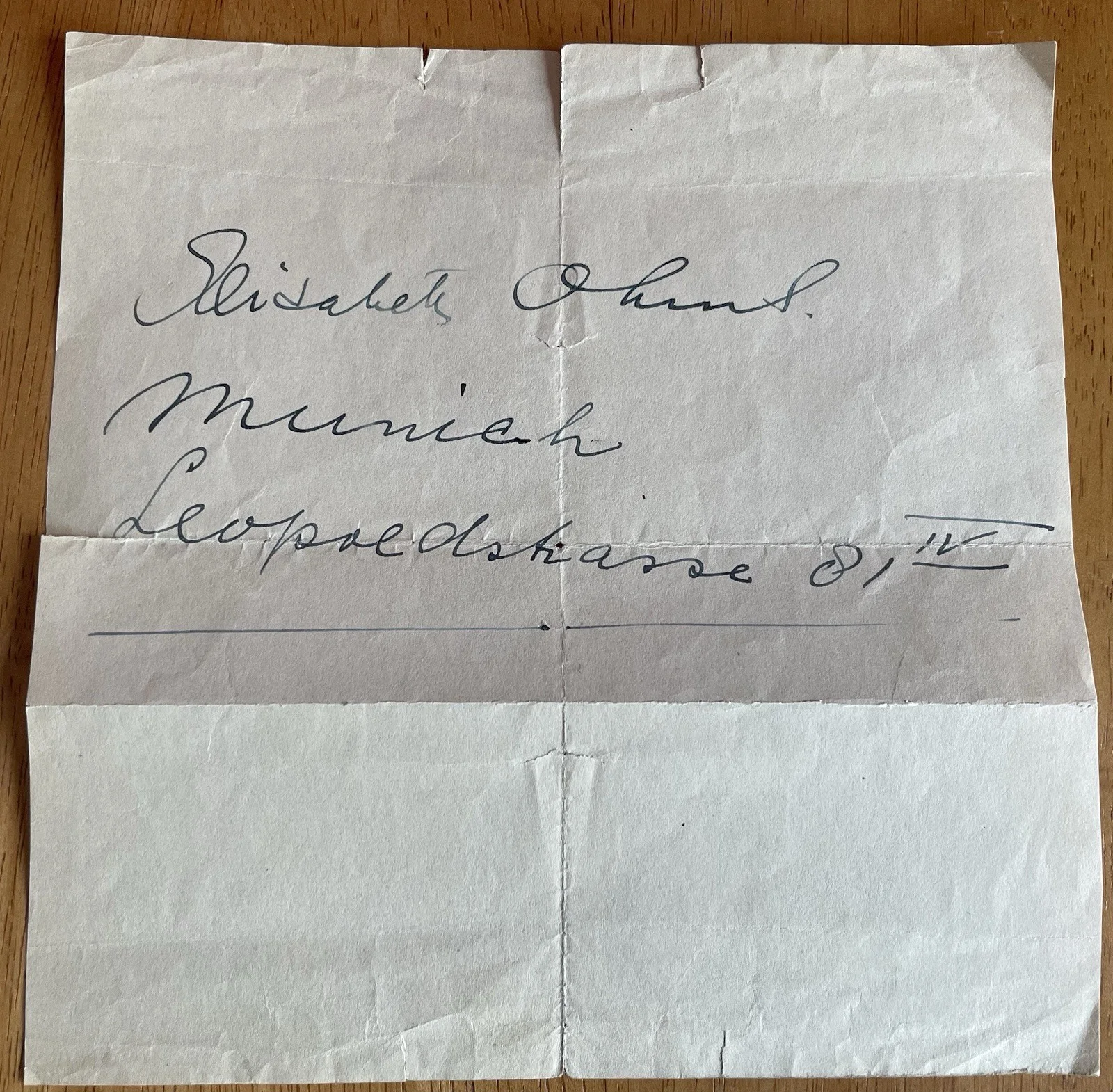 Dutch Opera Singer Elisabeth Ohms Autograph, image 2