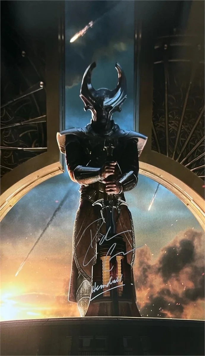 Idris Elba — Idris Elba Signed Thor Heimdall 17x28 Poster COA
