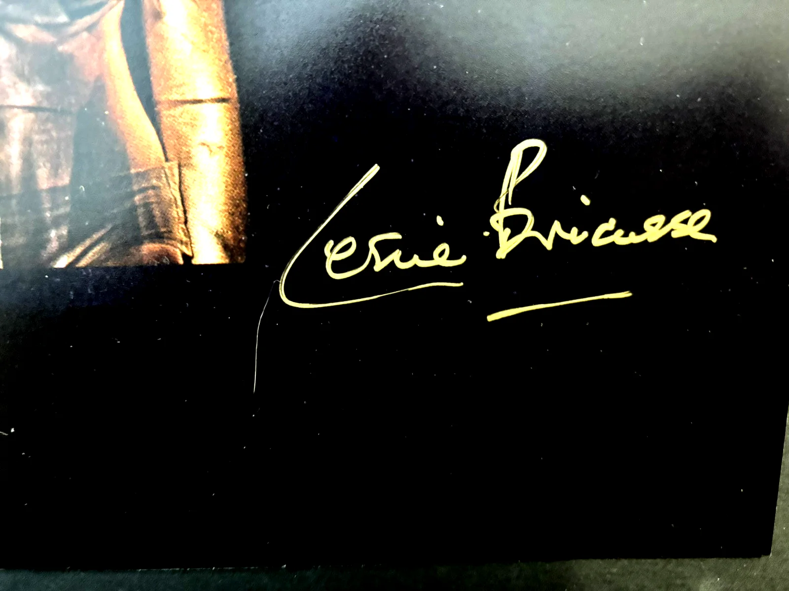 LESLIE BRICUSSE — LESLIE BRICUSSE SIGNED PHOTO "GOLDFINGER" RARE -DECEASED COMPOSER LYRICIST COA, изображение 4