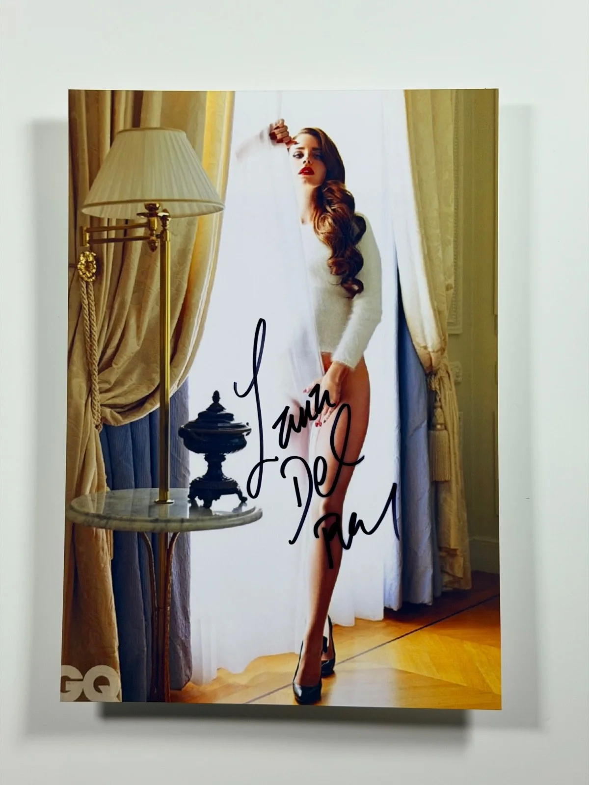 Lana Del Rey — Lana Del Rey Signed 8x11.5 Photo Autographed GQ Image COA