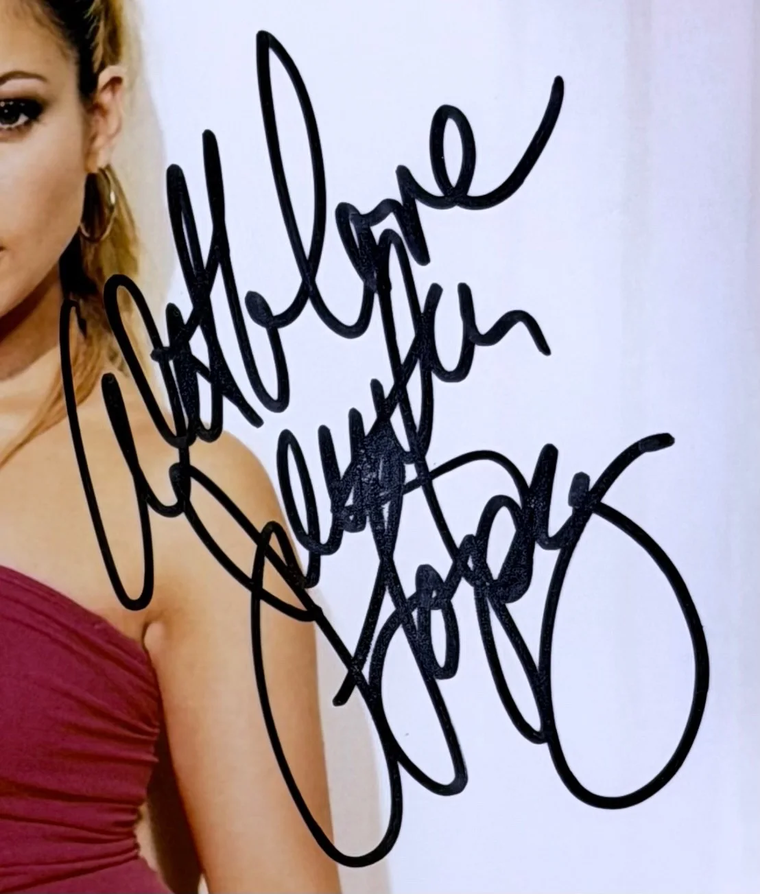 Jennifer Lopez — Jennifer Lopez Signed 8x10 Photo – Autographed JLo Actress COA, image 2