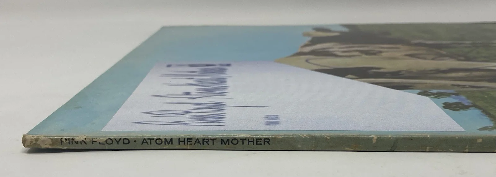 PINK FLOYD ROGER WATERS Autograph Signed Atom Heart Mother Vinyl Record LP JSA, изображение 5