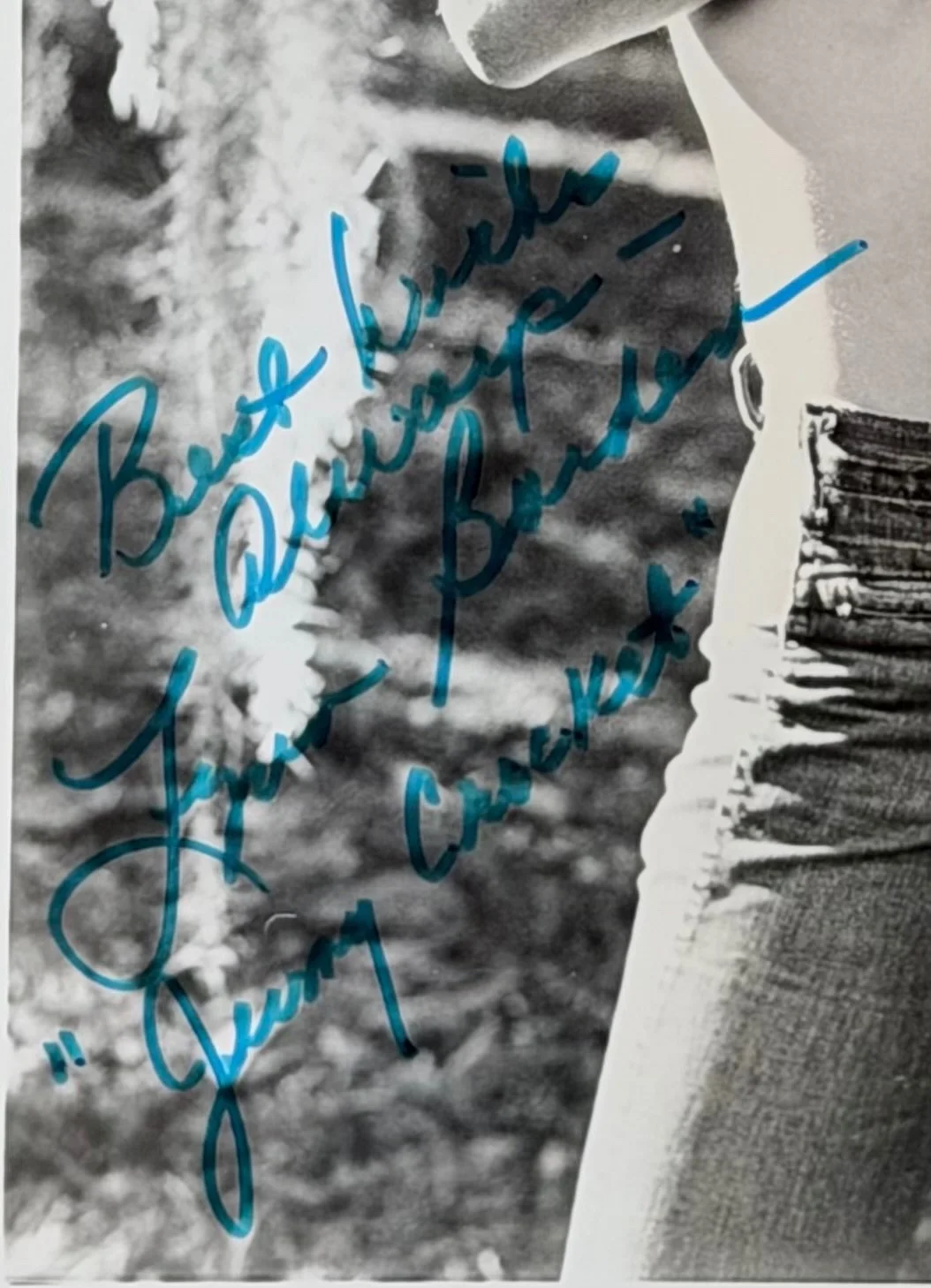 Lynn Borden — Lynn Borden Signed 8x10 – Jenny Crockett Black Sheep Squadron COA, image 2