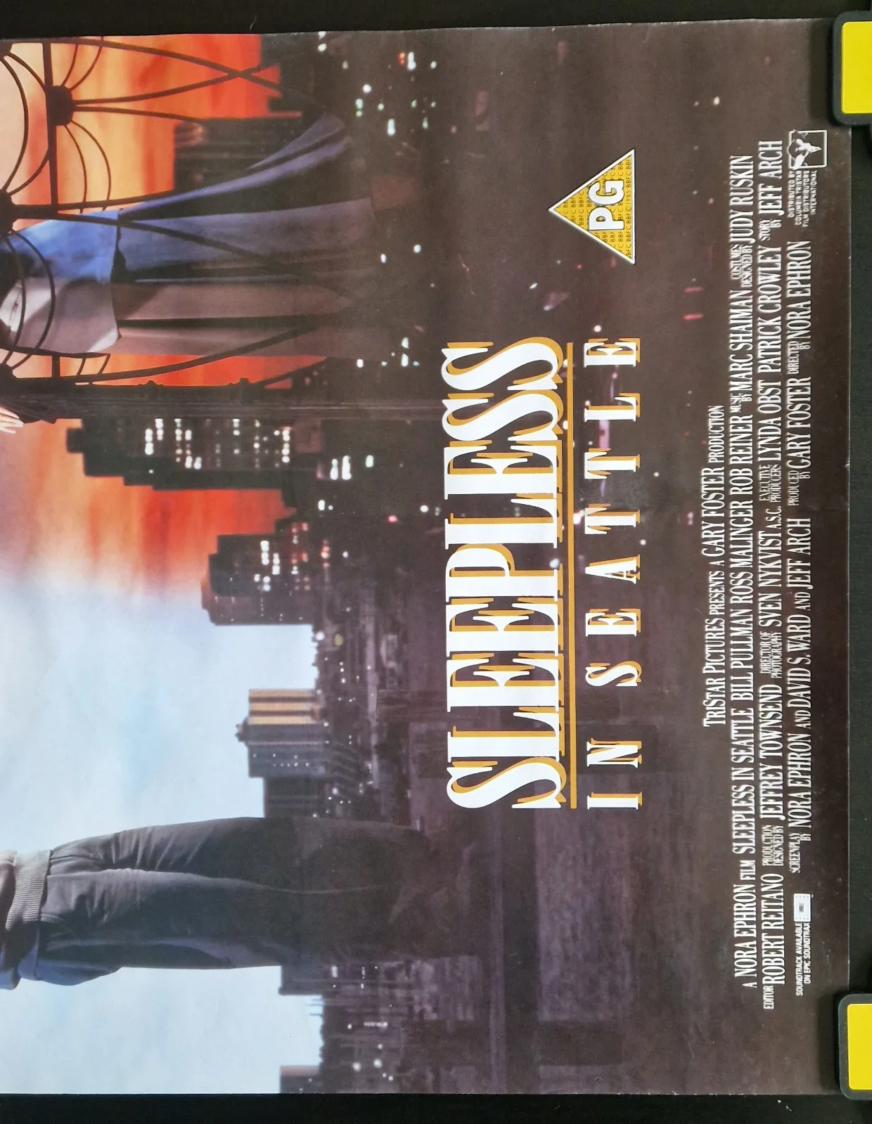 Sleepless in Seattle 1991 VHS Video Store Promo Poster – A2, image 3