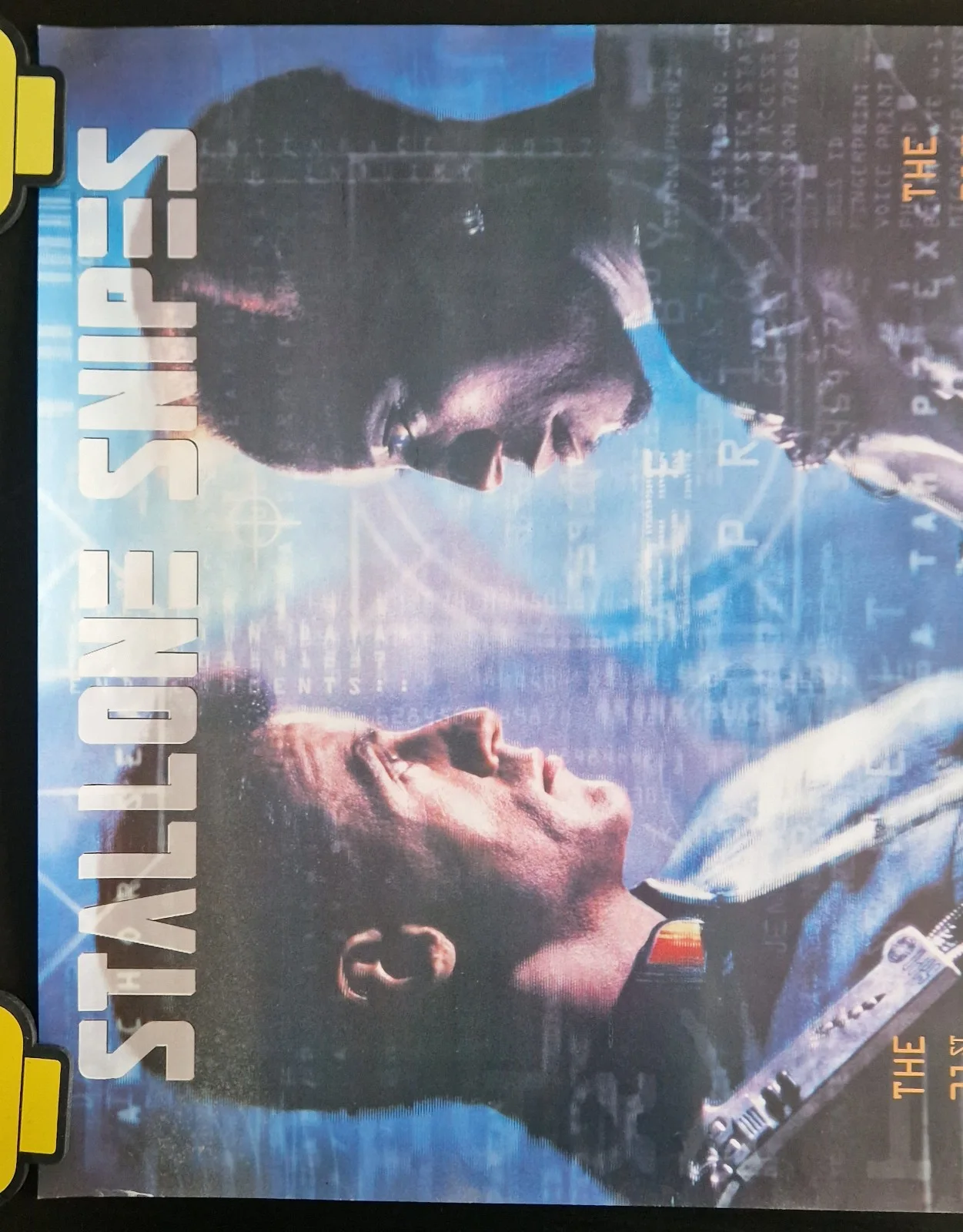Demolition Man 1993 VHS Video Store Promo Poster – A2, image 2