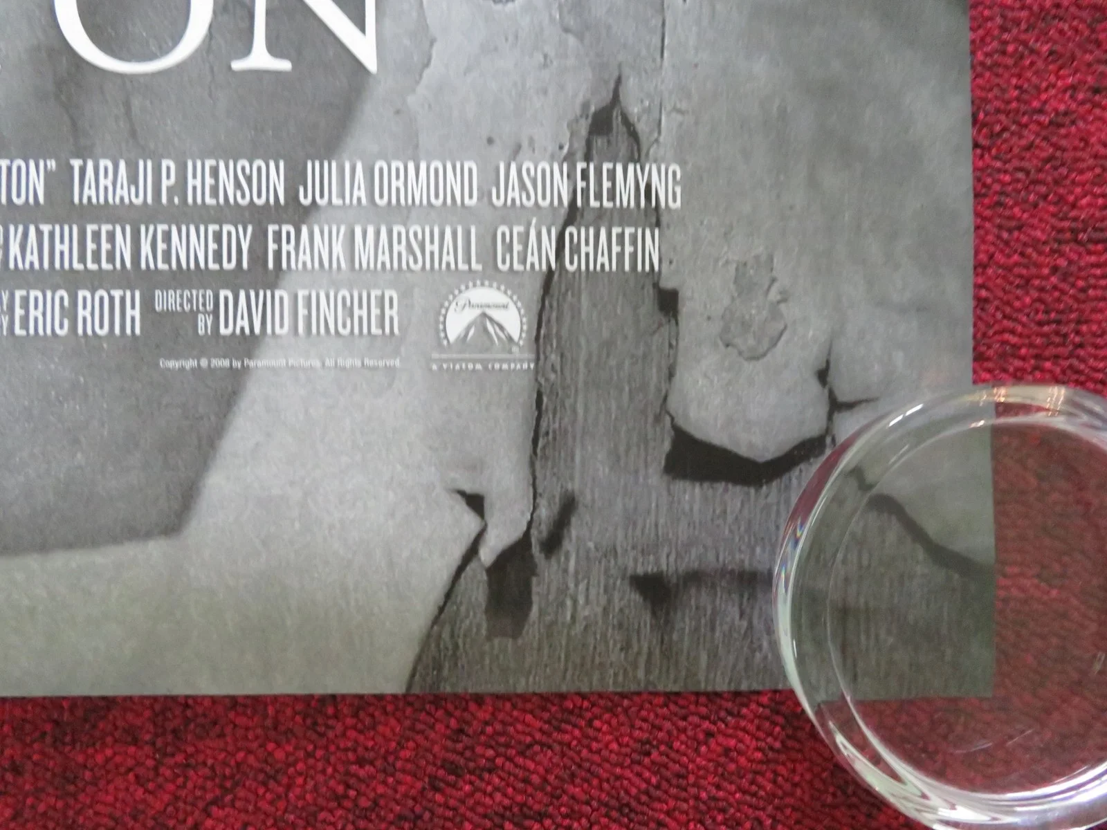 THE CURIOUS CASE OF BENJAMIN BUTTON -B US ONE SHEET ROLLED POSTER BRAD PITT 2008, image 5