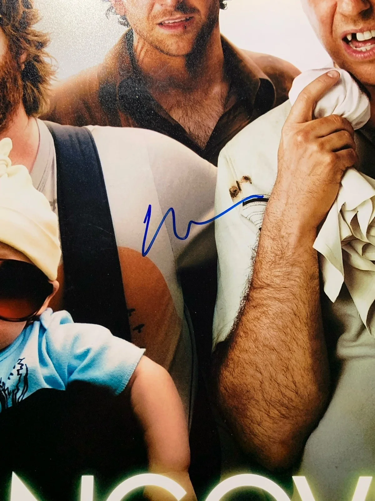 Autographed Ken Jeong signed 12x18 Photo Hangover Movie Poster JSA Coa, image 2