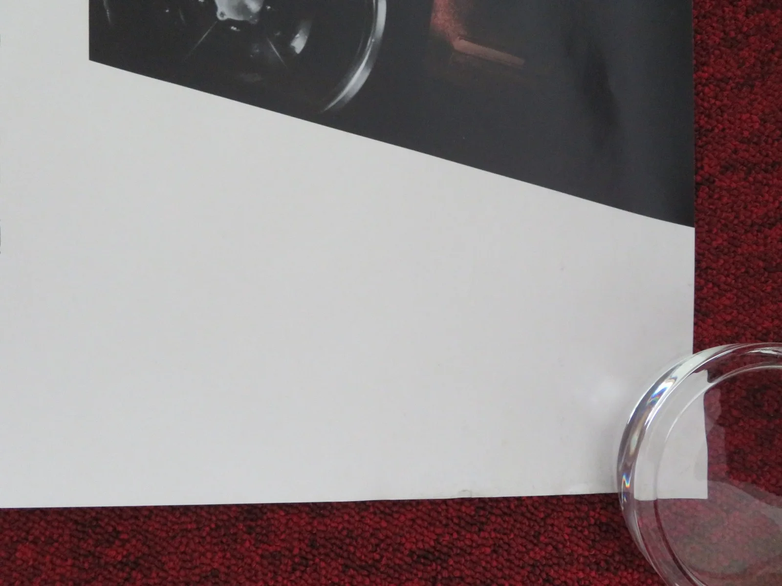 FAST & FURIOUS PRINT ERROR, PRINTED BACK TO FRONT UK QUAD ROLLED POSTER 2008, image 5