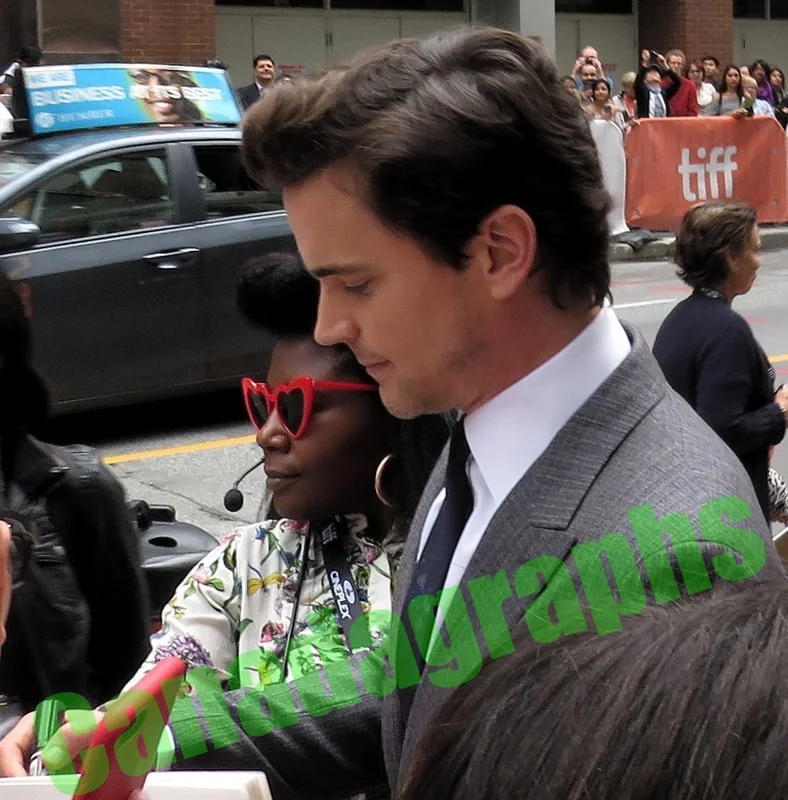 Matt Bomer — Matt Bomer signed 8x10 model photo White Collar Barry Allen The Flash, image 2