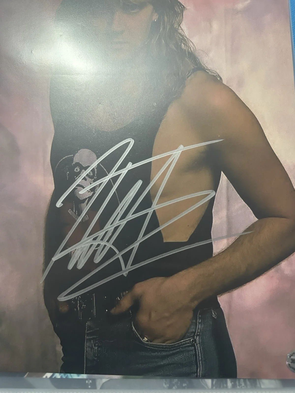 Joe Elliott Def Leppard autographed 8x10 photo with COA, изображение 2