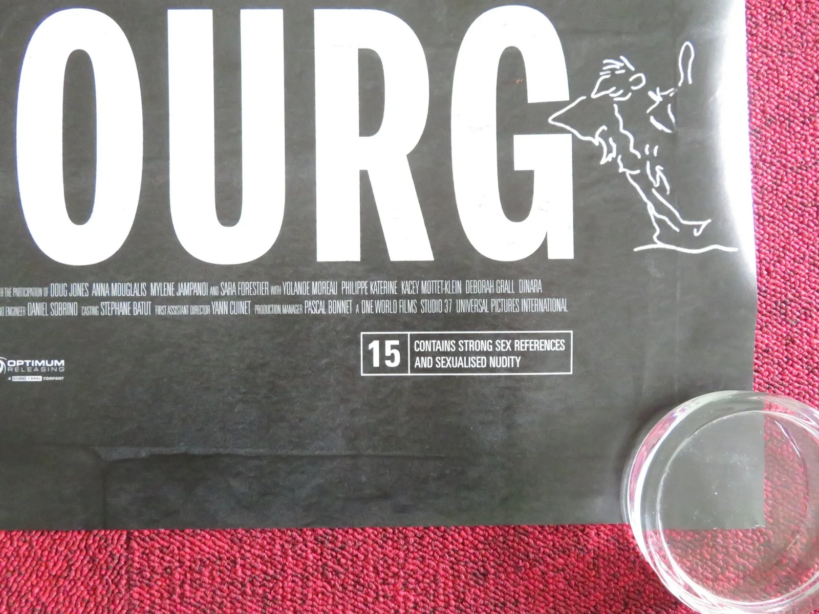 GAINSBOURG: A HEROIC LIFE UK QUAD ROLLED POSTER ERIC ELMOSNINO LUCY GORDON 2010, изображение 5