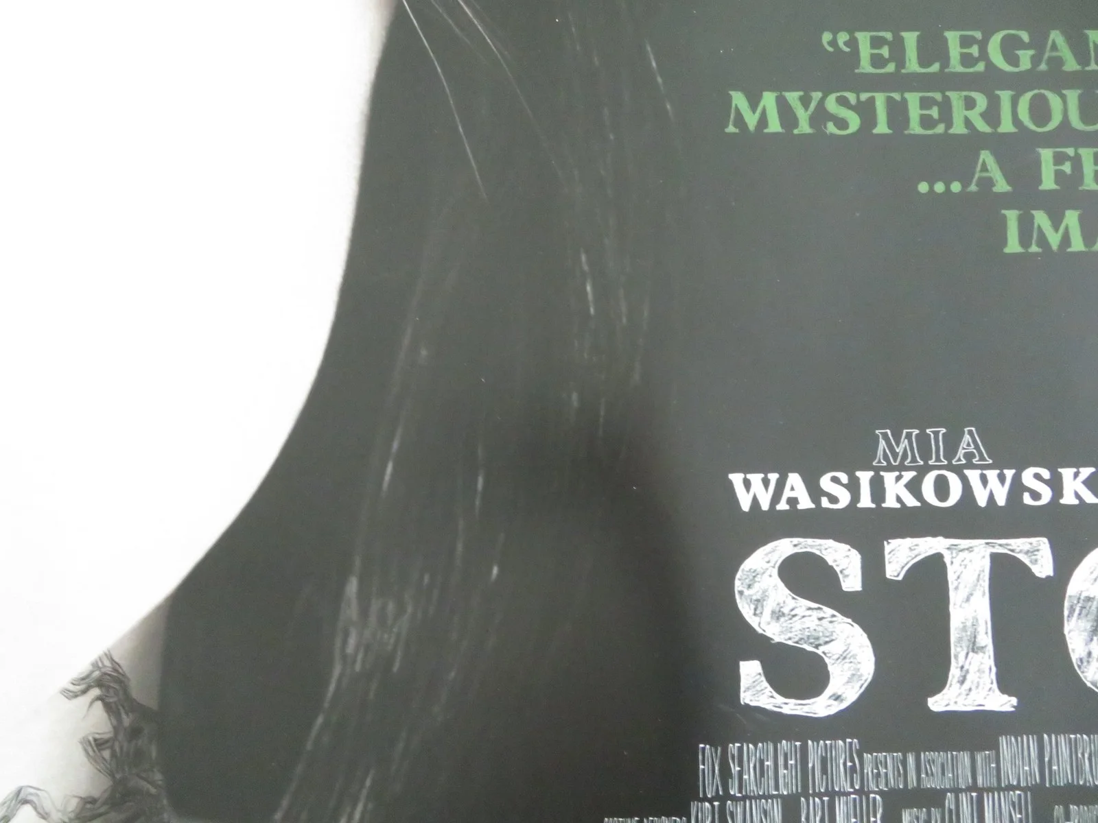 STOKER - B UK QUAD ROLLED POSTER MIA WASIKOWSKA NICOLE KIDMAN 2013, image 2