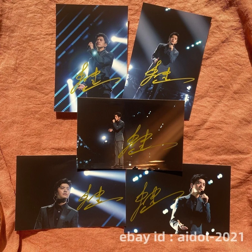 LI JIAN Autographed Signed Photo 4*6 Collection 李健 2025, изображение 2